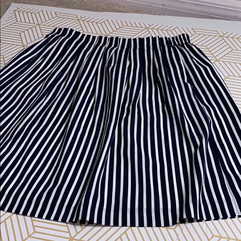 NWOT JCrew stripe skirt 14 - Picture 1 of 10